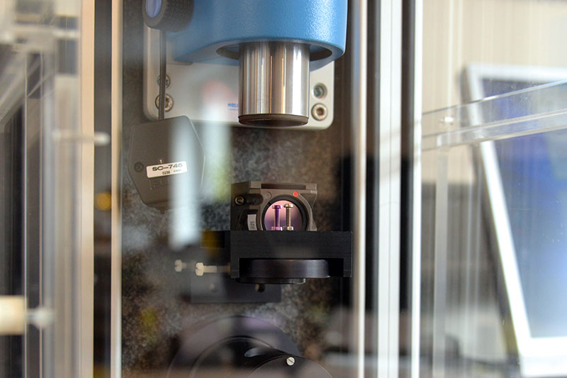 optical-filter-autocollimator-3 Nahaufnahme Autokollimator
