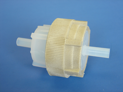 PFA Filter Holder, D= 50mm (2 x Tube OD 3/8")