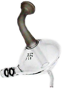 Cyclonic chamber quartz for Elan 6100DRC