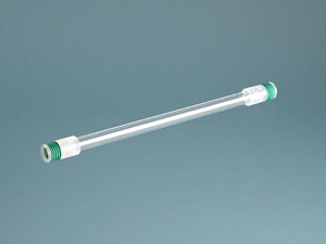 Aerosol transfer tube of quartz glass, radial