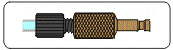 Gas fitting for "MiraMist" to Spectro