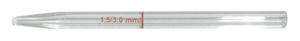 Injektorrohr für ICAP ID 1,5mm aus Quarzglas (EMT)