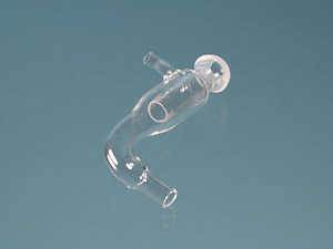 Ellbow sheat gas adapter for ICAP DUO (axial)