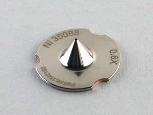 Skimmer (X) made of Nickel