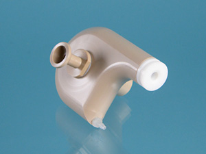 Cyclonic spray chamber made of PEEK (JY, Spectro)