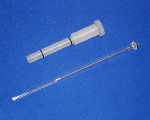 Quarz-Injektorrohr-Kit mit Kugelschliff, ID 2,2mm