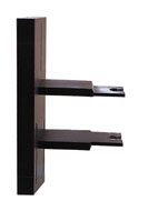 Mounting bracket for HF spray chamber, radial