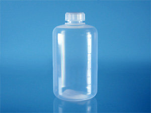 Enghalsflasche aus PFA, 2 L