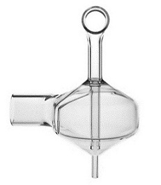 Cyclonic spray chamber, 4mm baffle Optima DV