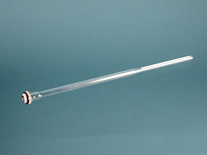 Injektorrohr aus Quarz mit Kugelschliff ID 1,3mm