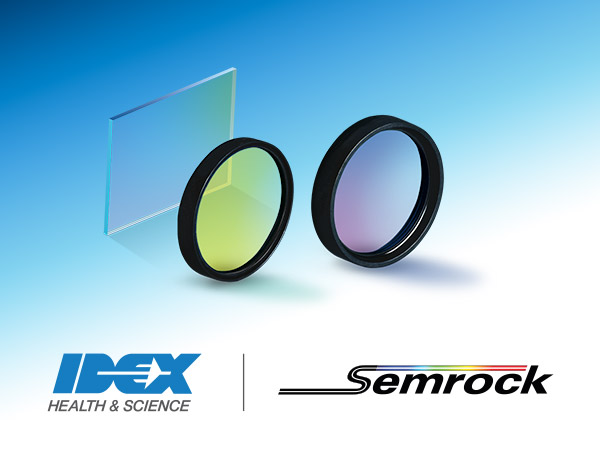 Jetzt kürzere Lieferzeiten für ausgewählte optische Filter von IDEX / Semrock