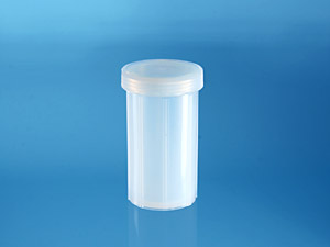Vessel 200mL with threaded cover, PFA