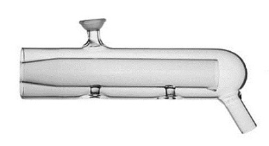 Scott-Sprühkammer aus Quarz,12mm Drain (Horiba)