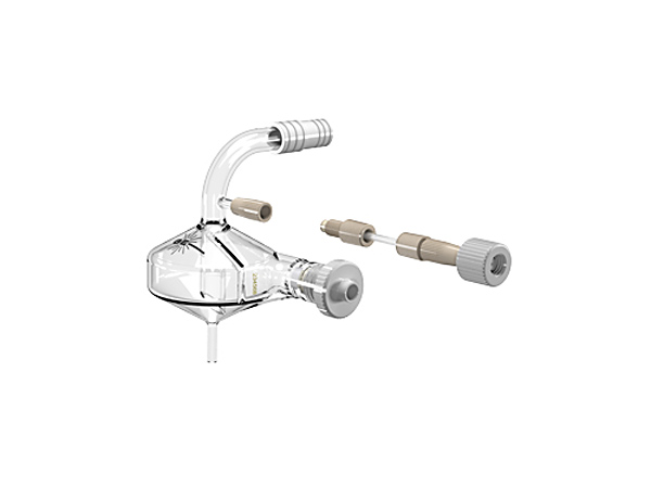 Cyclonic spray chamber Twister w. matrix port