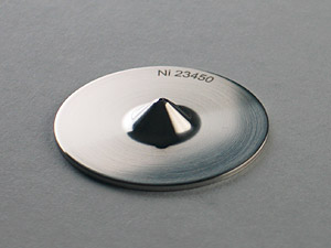 Sampler made of Nickel for jet interface