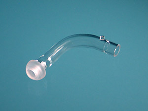 Elbow adapter made of quartz w/o gas port
