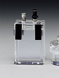 Portable vacuum sampling box, square type