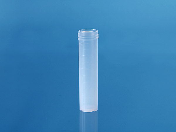 PFA sample vial 50mL w. thread, flat outer bottom