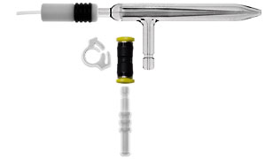 MicroMist Nebulizer 50µL/min, gas 1L/min