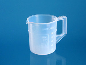 Measuring jug made of PFA, 100mL