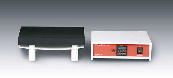 Graphite hotplate 300x210, programmable controller
