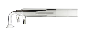 Quartz Torch; 2.3mm Injector for Varian (axial)