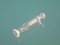 Hüllgas-Adapter aus Borosilikatglas