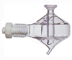 Cyclonic spray chamber Twister (ball joint)